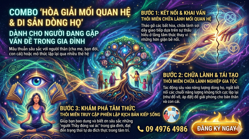 hòa giải mối quan hệ & di sản dòng họ