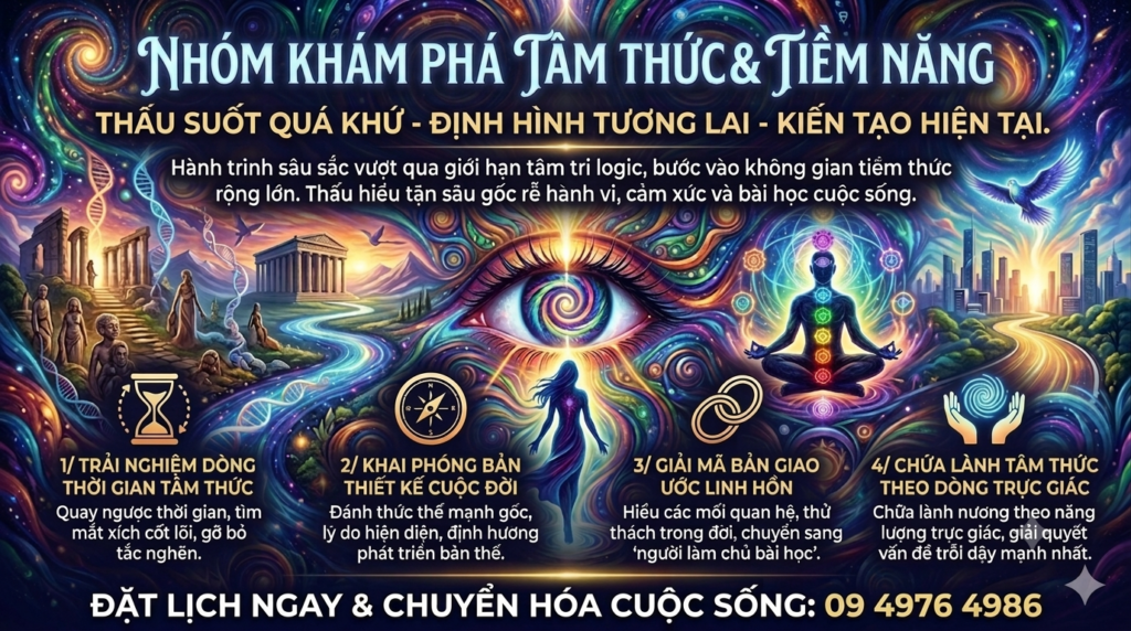 khám phá tâm thức & tiềm năng