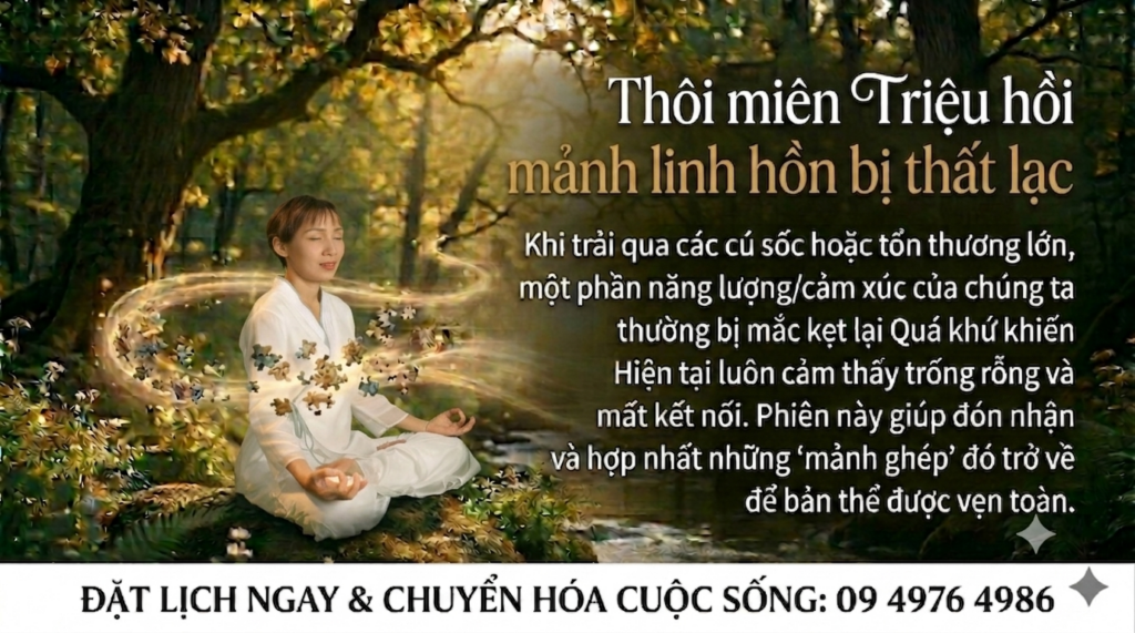thôi miên triệu hồi mảnh linh hồn bị thất lạc